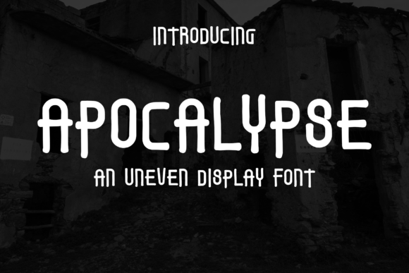 Apocalypse Bold: Unleashing Raw Typographic Power in Modern Design