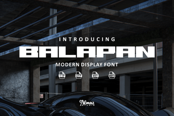 Balapan: The Bold Typography Choice for High-Impact Visuals