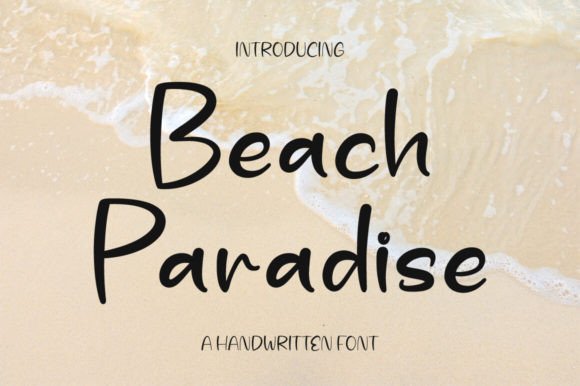 Beach Paradise: Mastering the Art of Timeless Handwritten Branding