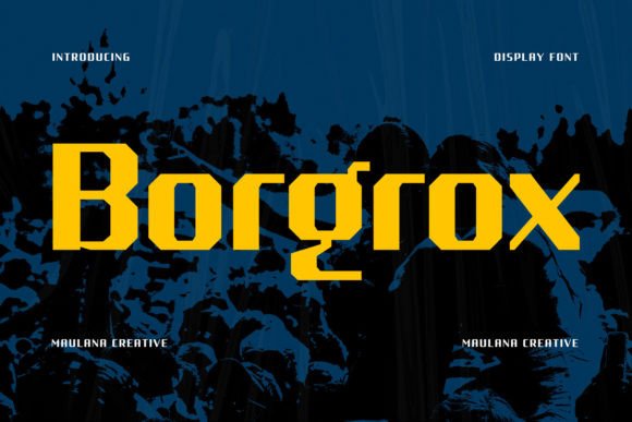 Borgrox: Strategic Typography for Distinctive Brand Communication