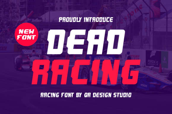 Dead Racing: A Playful Font for Joyful Design