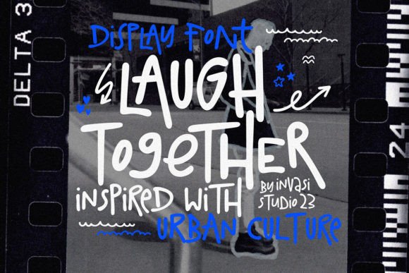Laugh Together: Strategic Typography for Bold Urban Branding