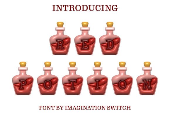 Red Potion Inflated: Evaluating a 3D Typographic Style for Modern Design Projects