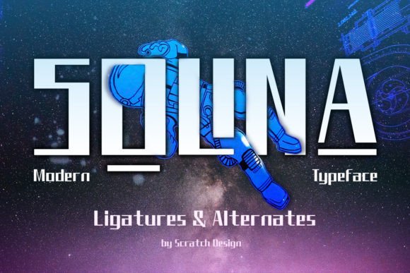 Solina Typeface: Evaluating a Futuristic Font for Modern Design Projects