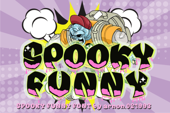 Spooky Funny: A Playful Font for Bold Designs