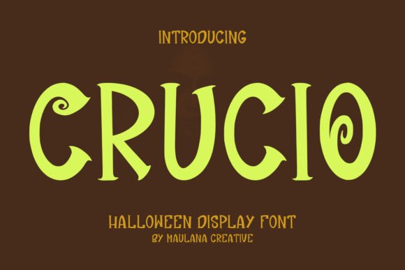 Unleashing Creative Potential with the Crucio Display Font: A Comprehensive Guide