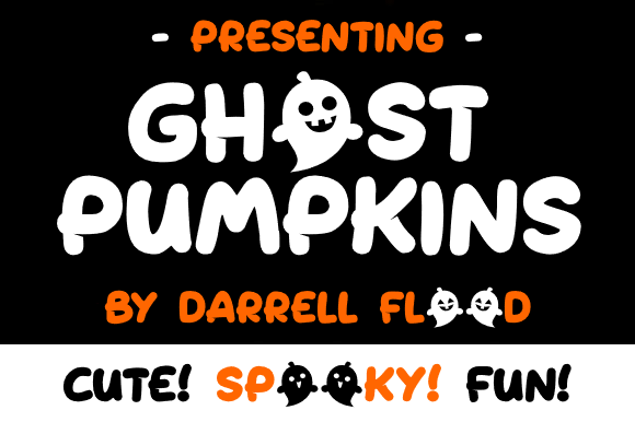 Unleashing the Spooky Charm of Ghost Pumpkins: A Designer’s Guide to Halloween Typography